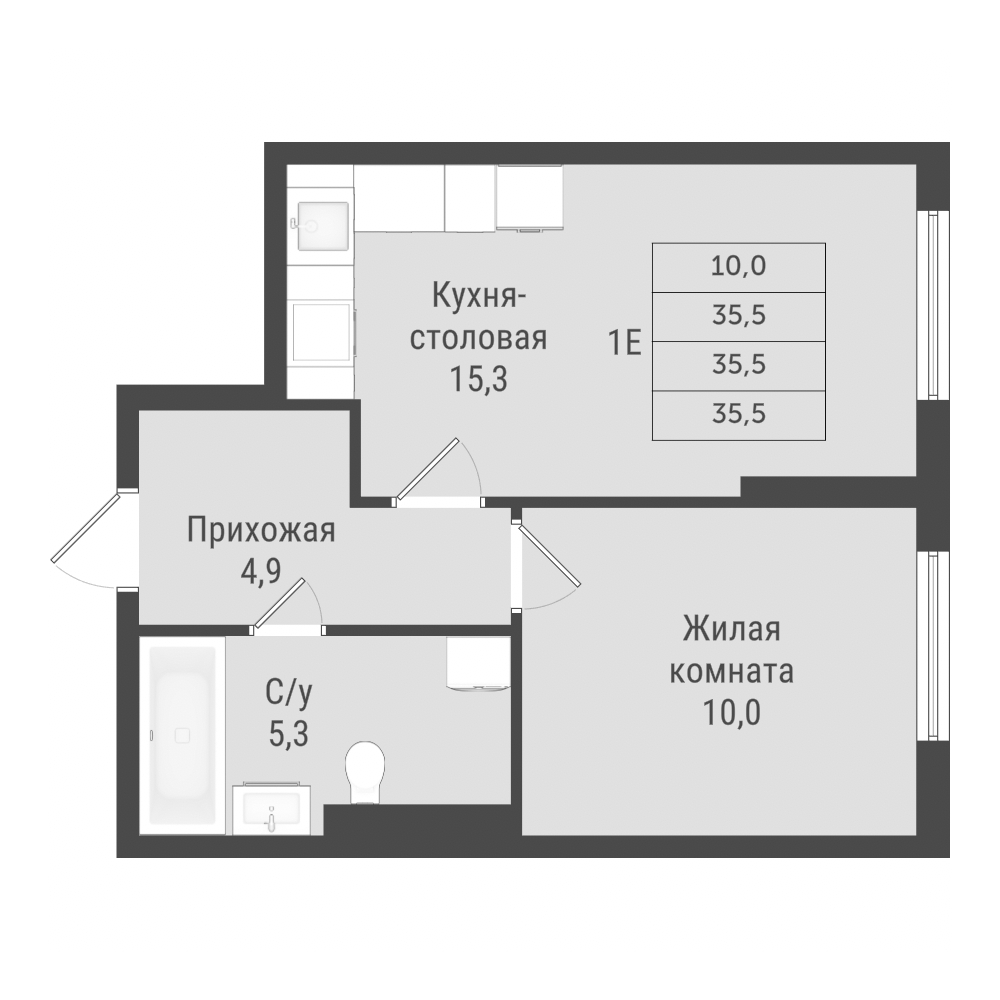 Планировка №1.2.2