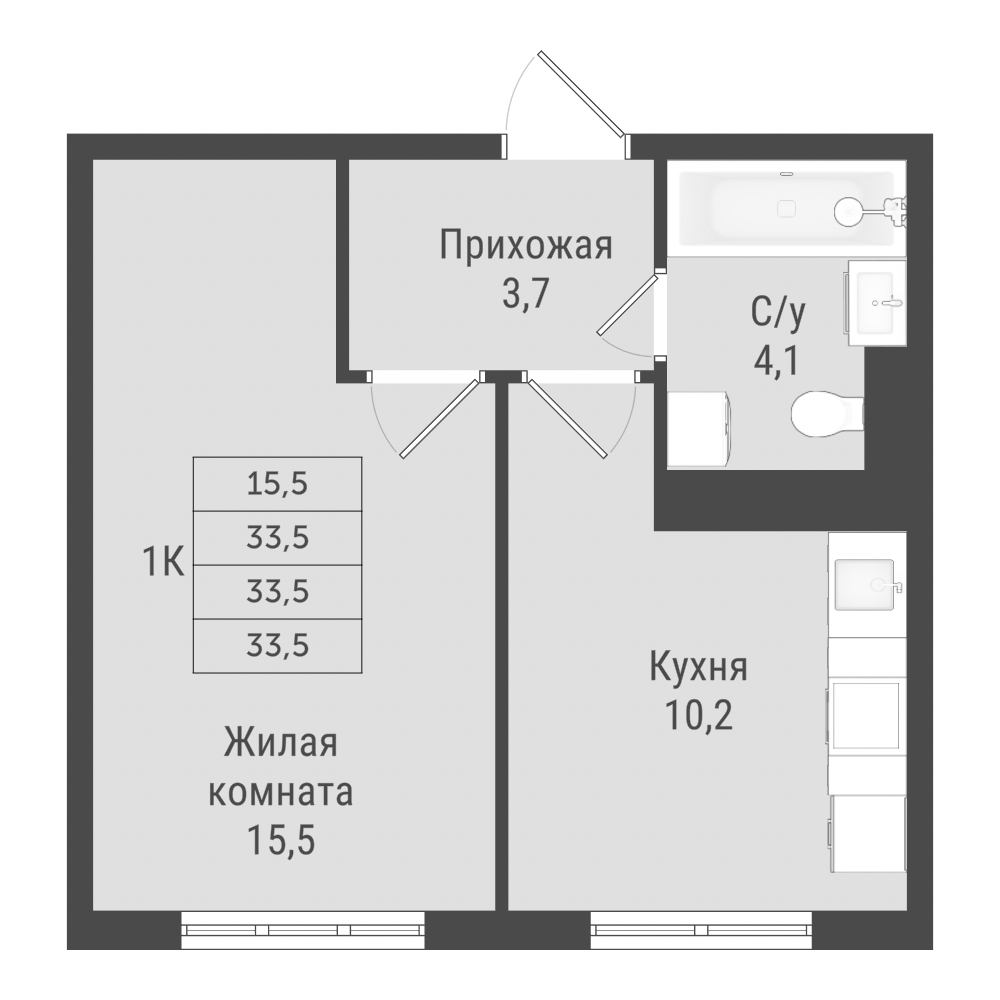 Планировка №2.2.2