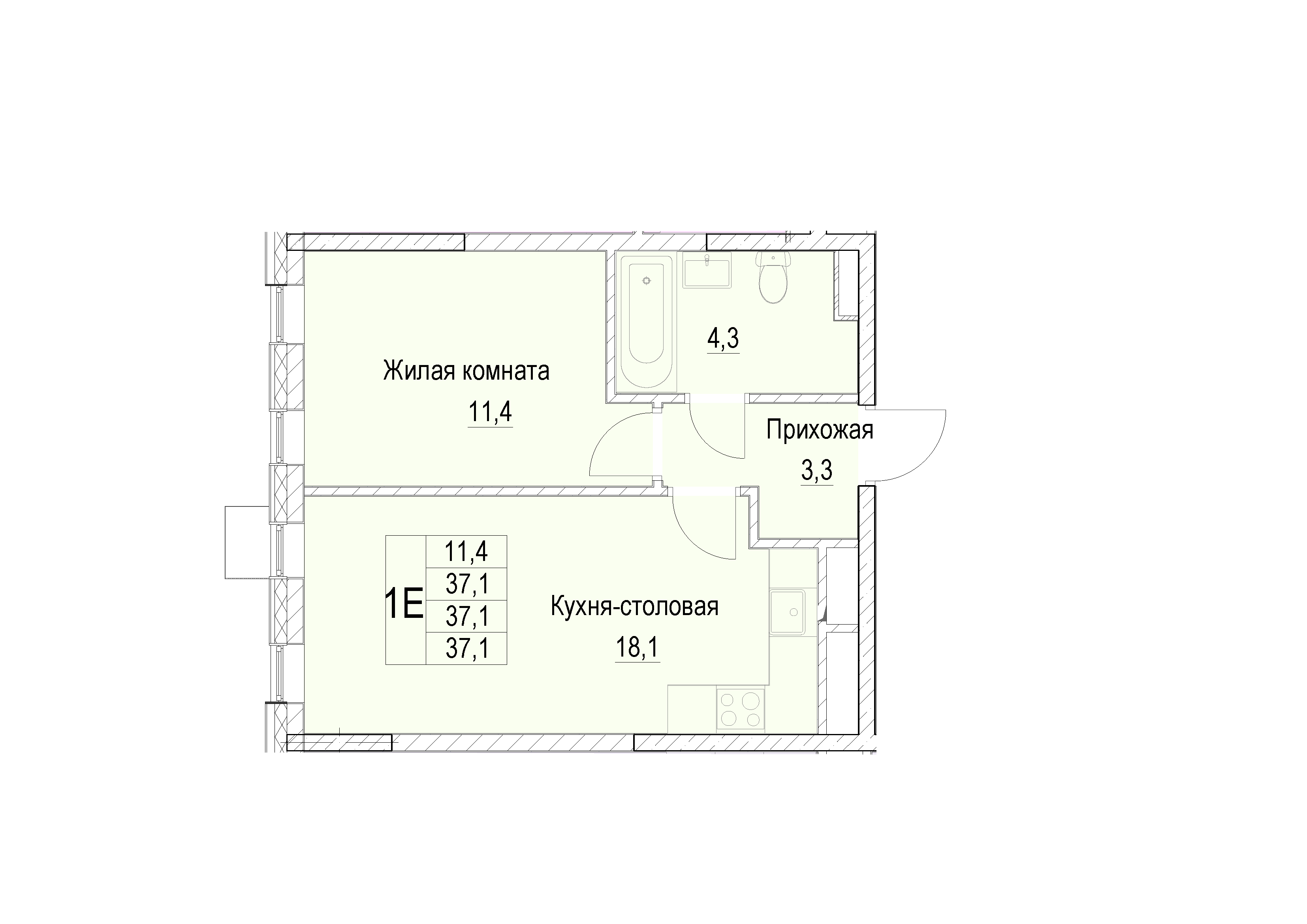 Планировка №1.2.2