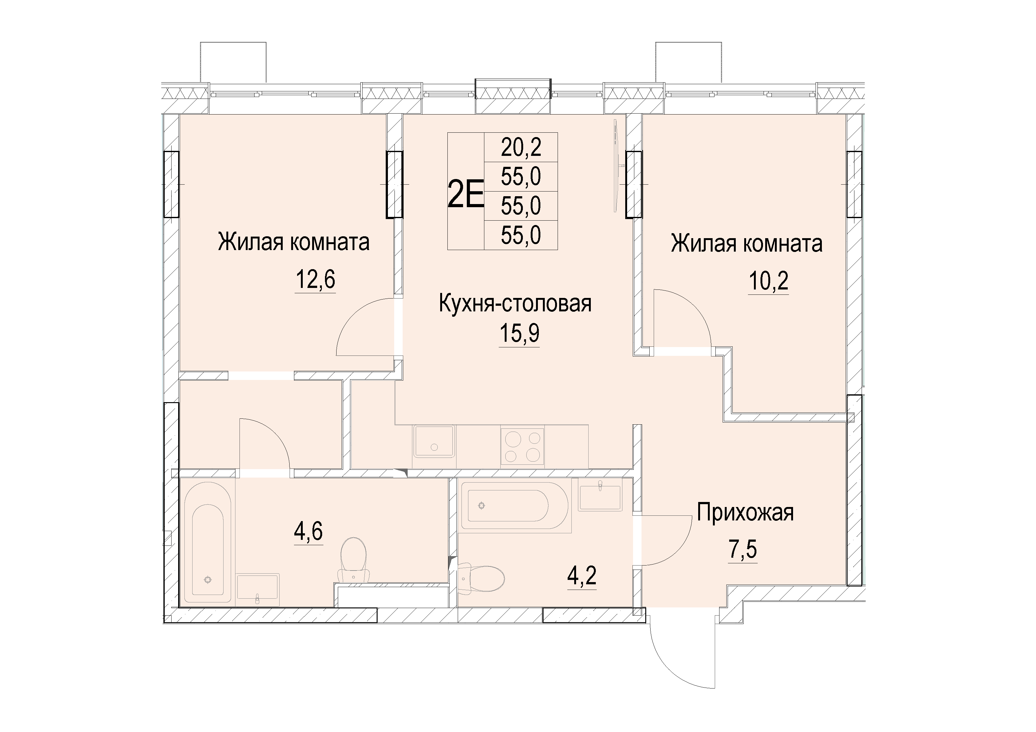 Планировка №1.2.5