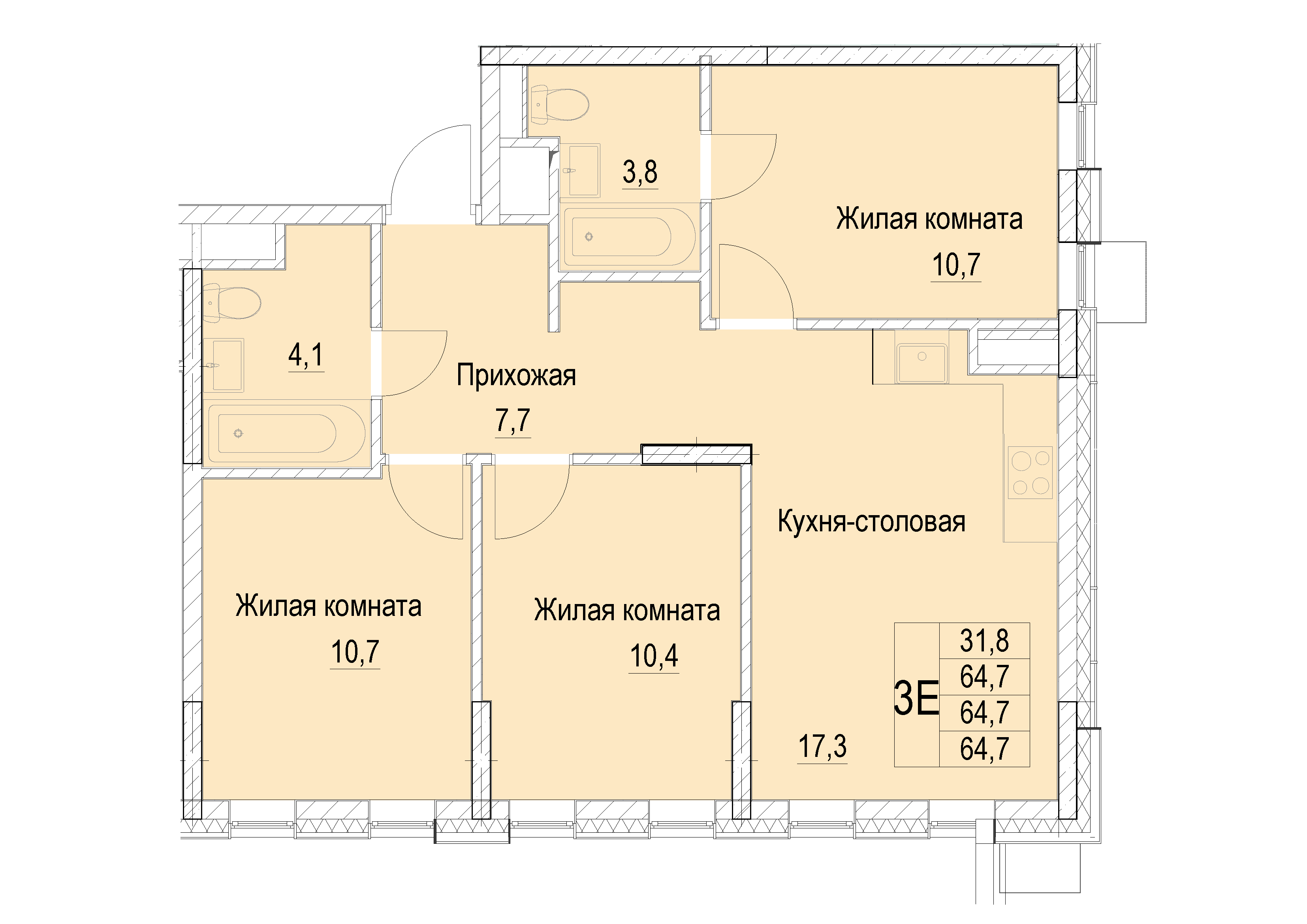 Планировка №1.2.7