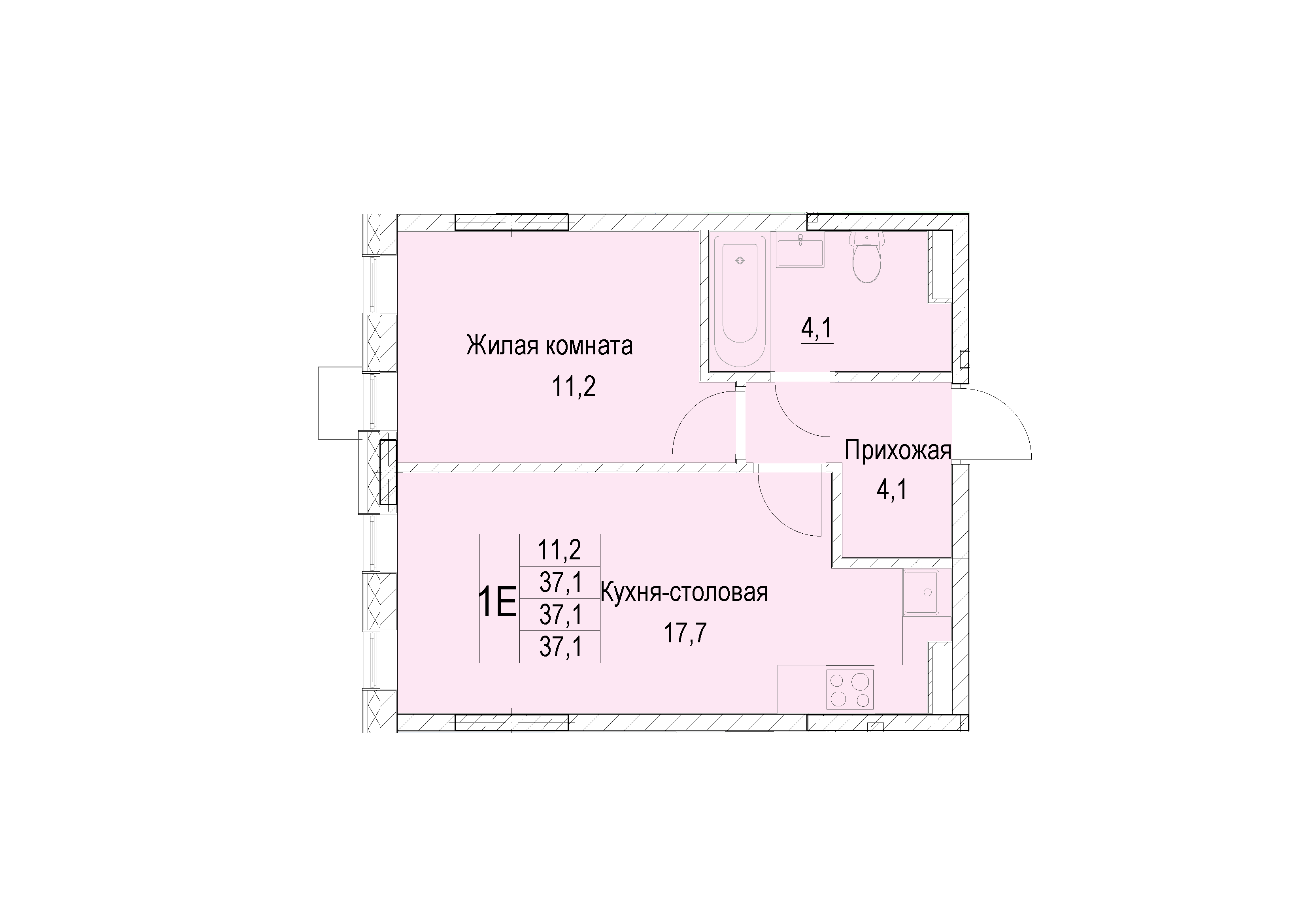 Планировка №2.2.2