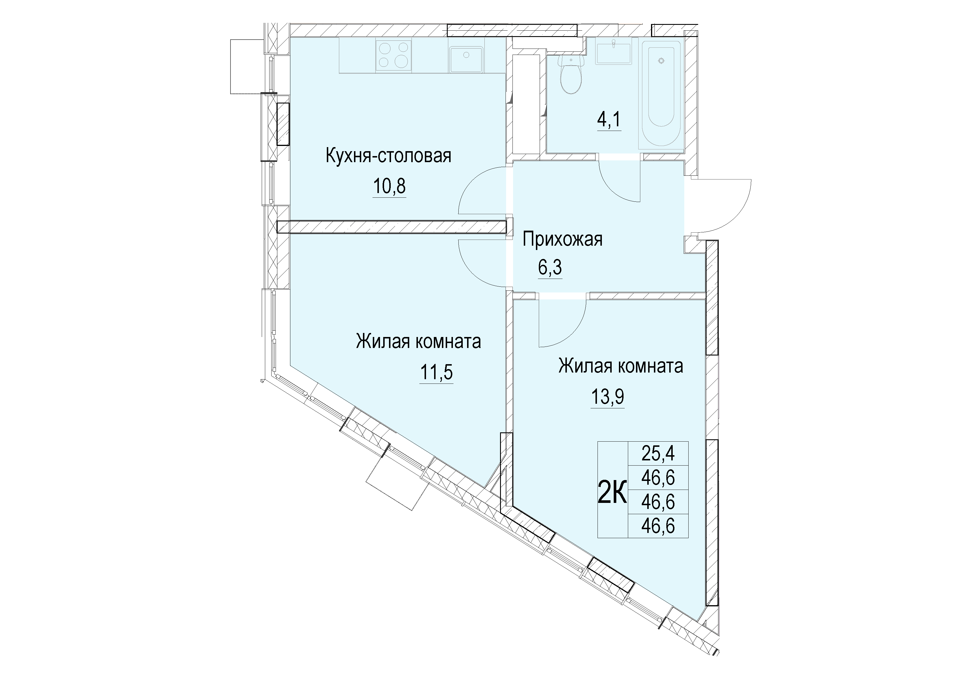 Планировка №3.2.2